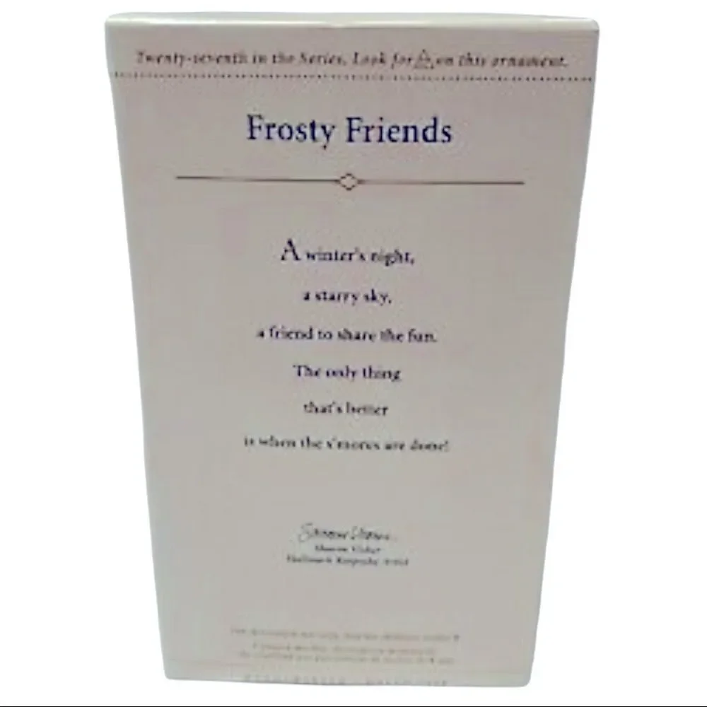 Hallmark Ornament 2006  Frosty Friends 27th in series